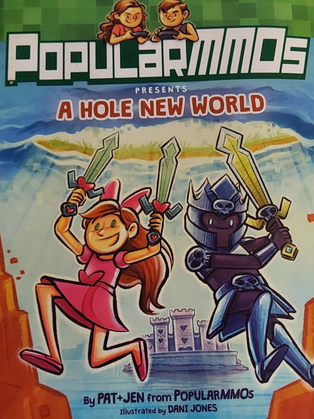 PopularMMOs Presents A Hole New World: A Graphic Novel (paperback)